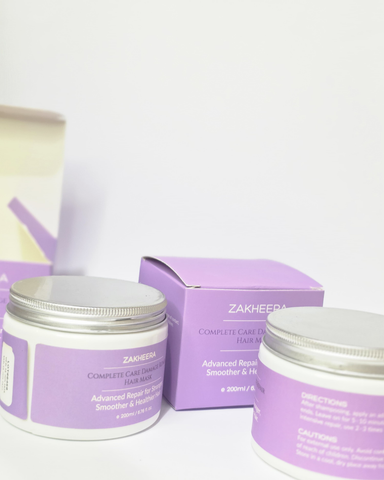 Zakheera Damage Repair Hair Mask Duo | Deep Nourishing Hair Mask Combo (2 × 250g)