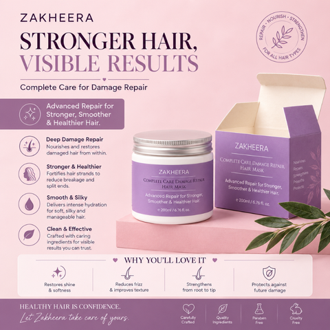 Zakheera Complete Care™ Damage Repair Hair Mask