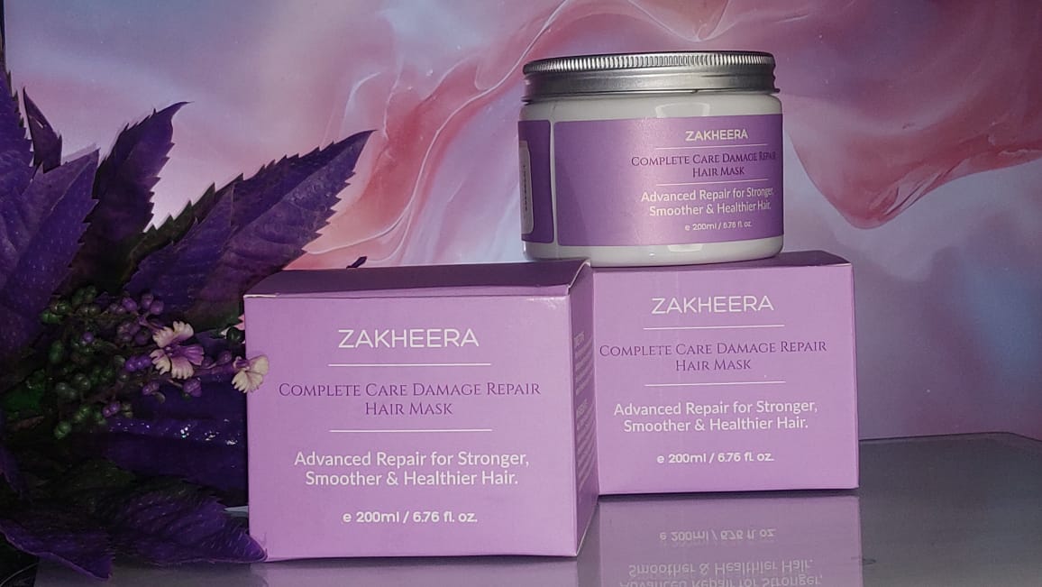 Zakheera Damage Repair Hair Mask Duo | Deep Nourishing Hair Mask Combo (2 × 250g)